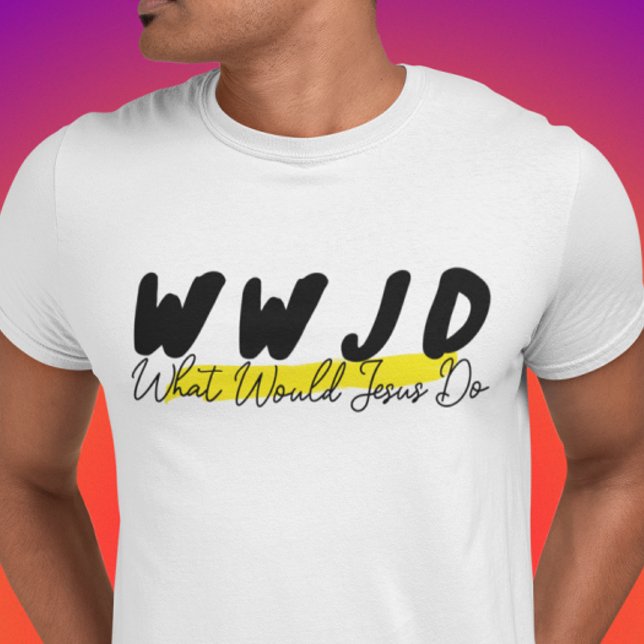 T-shirt En Tri-matière WWJD Shirt – Minimalist Highlight Design (Créateur téléchargé)