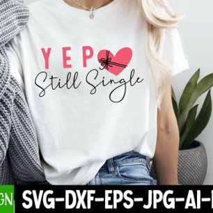T-shirt En Tri-matière Yep Toujours célibataire Coeur drôle Femmes de coe