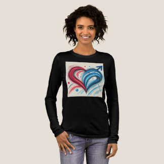 T-shirt En Tri-matière Yin & Yang of Love - Sexe Fusion Long Sleeve Shi