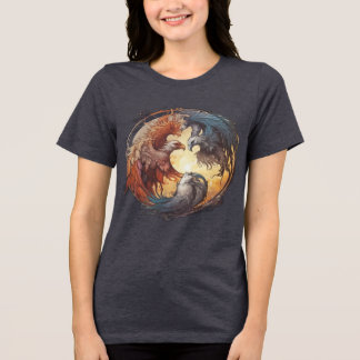 T-shirt En Tri-matière Yin Yang Phoenix - Renaissance par l'équilibre