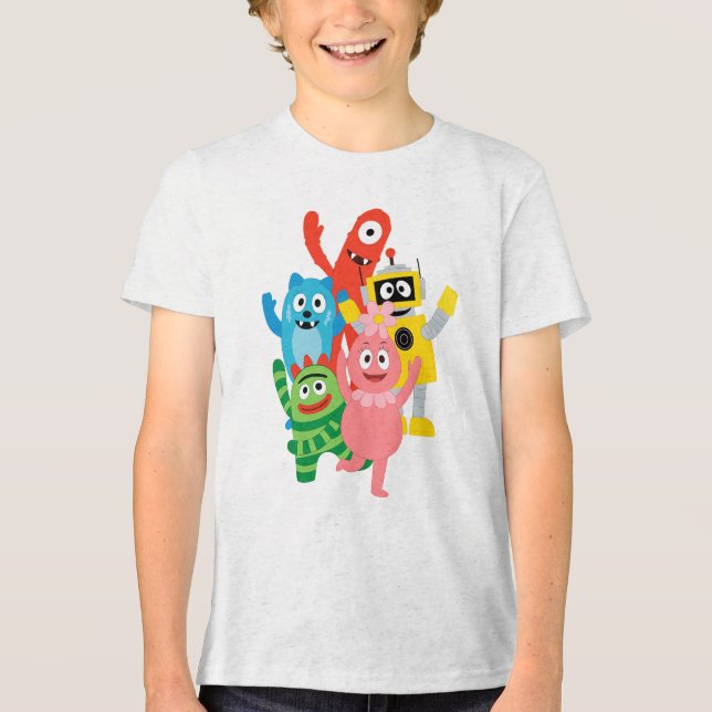 T-shirt En Tri-matière yo gabba gabba (Recto)