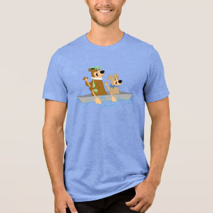T-shirt En Tri-matière Yogi Bear et Boo Boo Fun Canoe Adventure