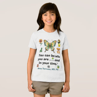T-shirt En Tri-matière YOU CAN BE WHO YOU ARE Children's Tri-Blend Shirt