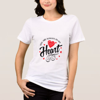 T-shirt En Tri-matière You’re Always in My Heart Girls T-Shirt