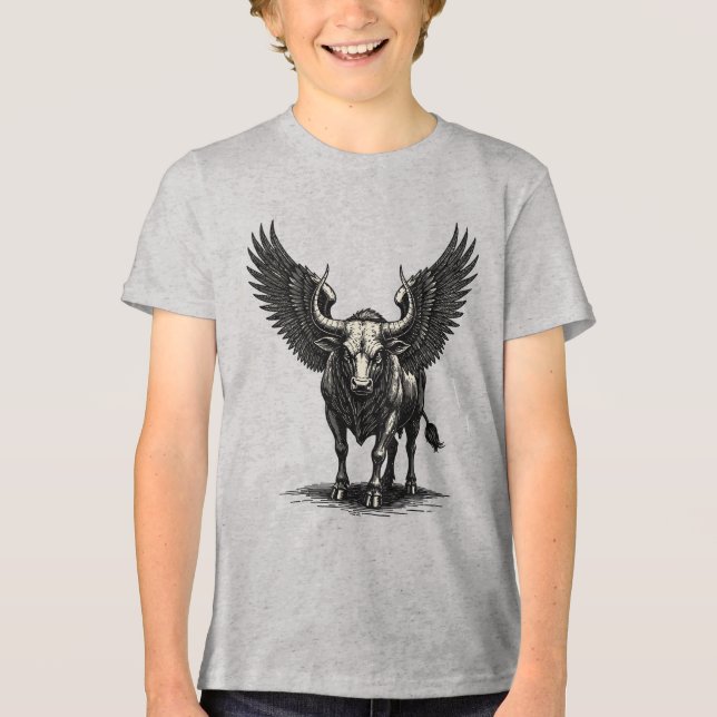 T-shirt En Tri-matière Zagan déchaîné (Recto)