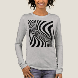 T-shirt En Tri-matière Zebra Skin Print Texture Motif-88488