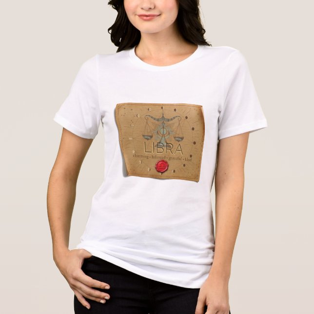 T-shirt En Tri-matière Zodiac - Libra - T Shirt (Recto)
