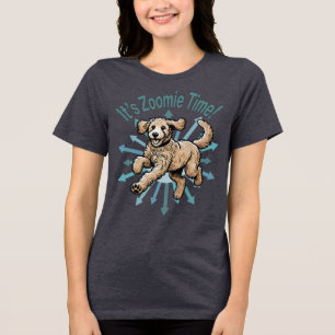T-shirt En Tri-matière Zoomie Time Golden Doodle