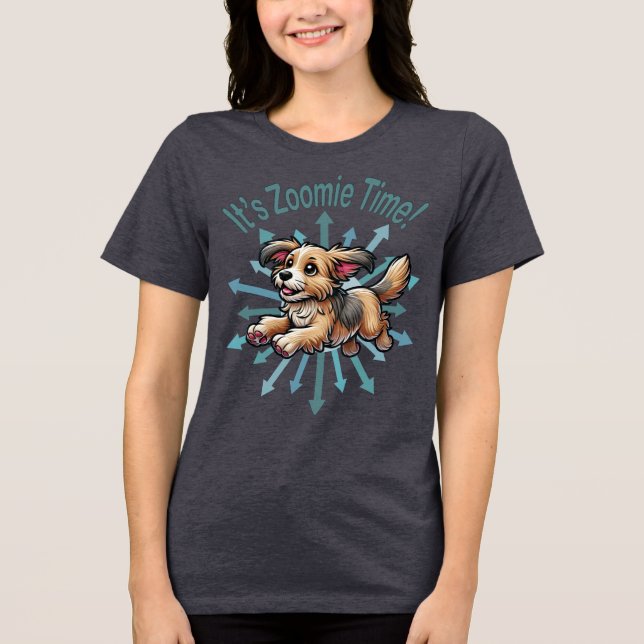 T-shirt En Tri-matière Zoomie Time Small Mutt (Recto)