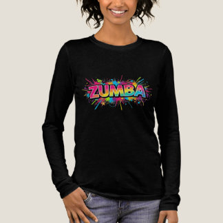 T-shirt En Tri-matière Zumba long manches pour femmes