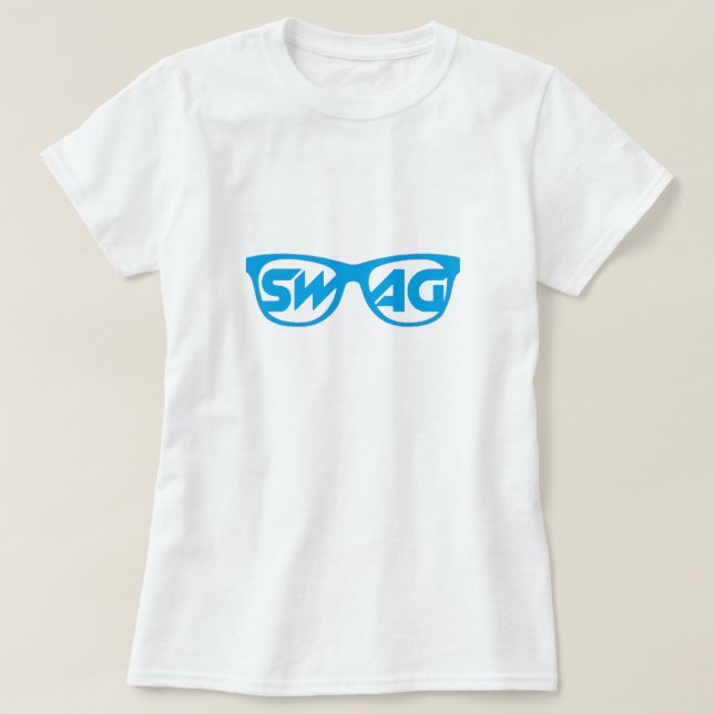 T-shirt en verre de butin (Design devant)