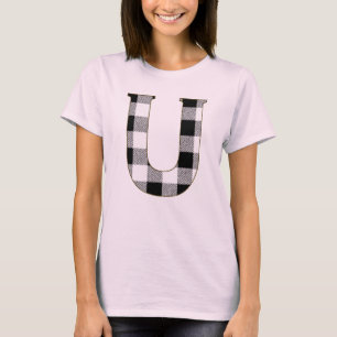 T-shirt en vichy Vérifier U