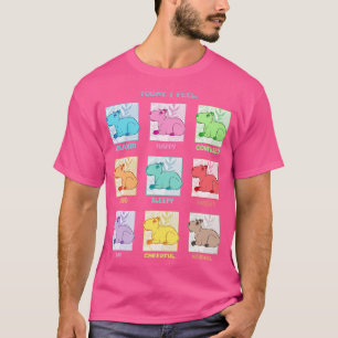T-shirt Encanto Les nombreuses humeurs de Chispi la Capyba