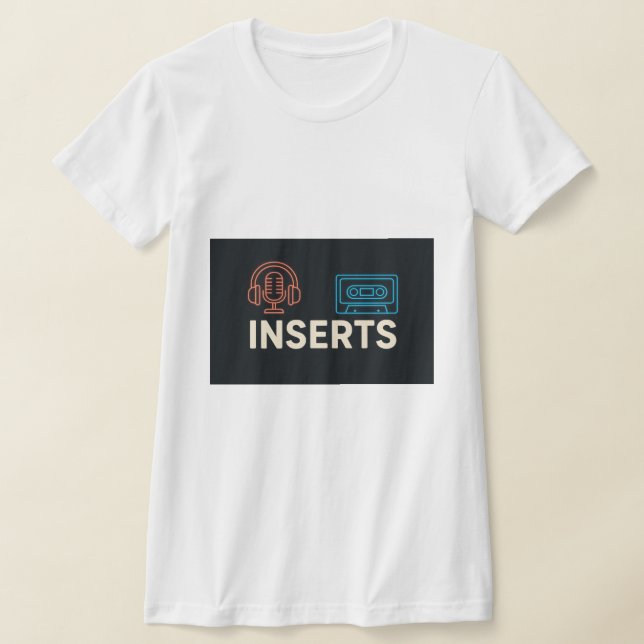 T-shirt encart (Poser)