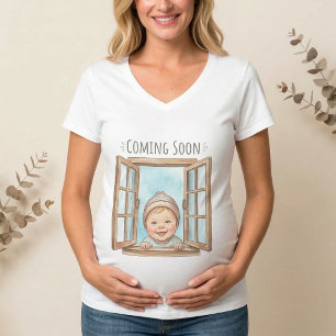 T-shirt enceinte - À venir