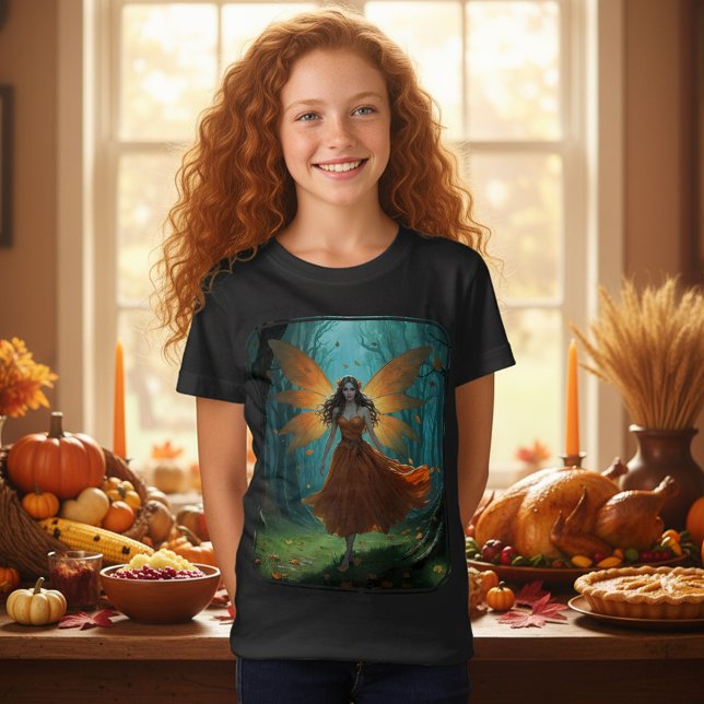 T-Shirt Enchanted Fairy Thanksgiving Imaginaire Art (Créateur téléchargé)