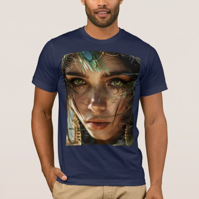 T-shirt Enchanted Forest Eyes (Devant)