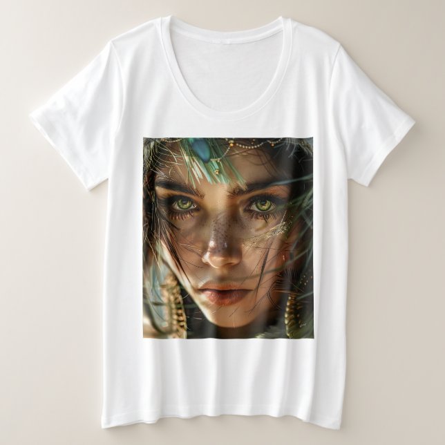 T-shirt Enchanted Forest Eyes (Design devant)