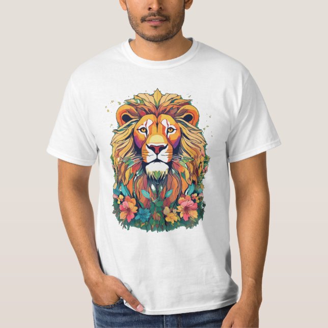 T-shirt Enchanter la fleur de lion : Studio Ghibli inspiré (Devant)