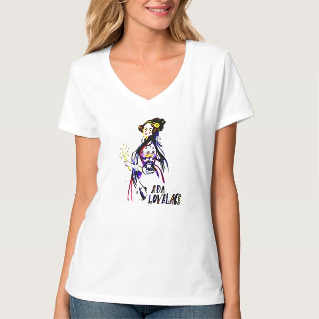 T-shirt Enchanteresse des nombres (Devant)