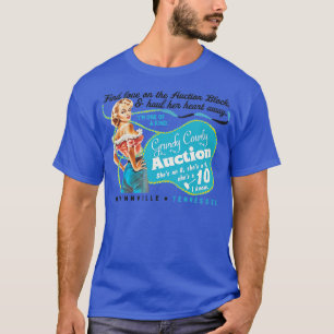 T-shirt Enchère du comté de Grundy