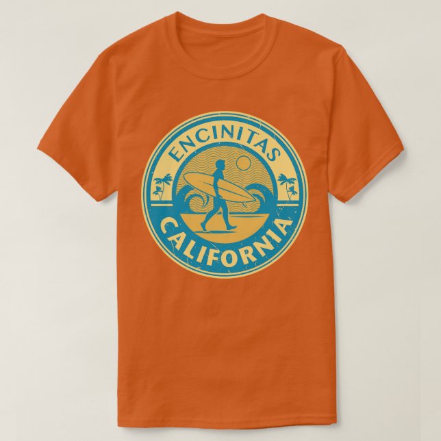 T-shirt Encinitas Californie (Design devant)