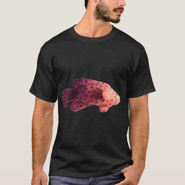 T-shirt Enclos de Morue de Corail se Rassemblant (Devant)