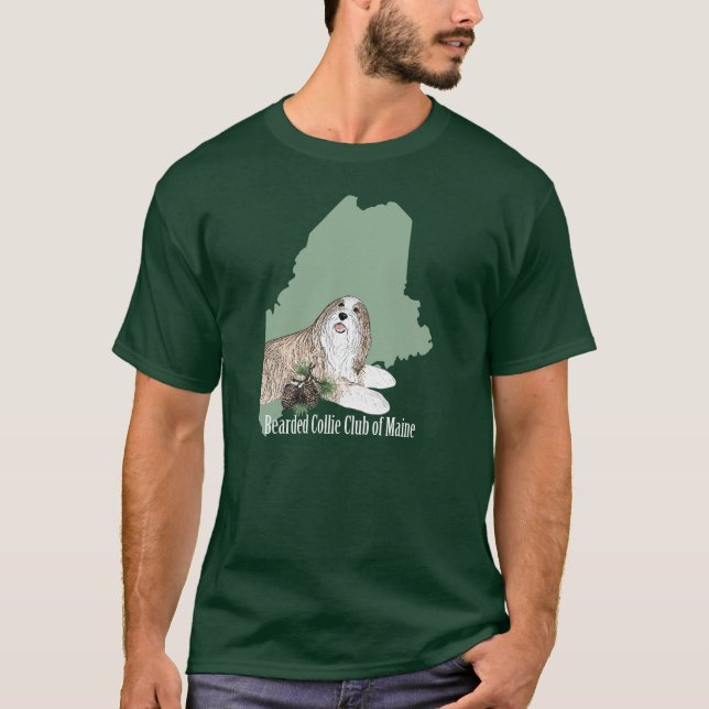 T-shirt Encolure ras du cou de BCCME (couleurs foncées) (Devant)