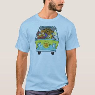 T-shirt Encombré Dans La Machine Mystérieuse