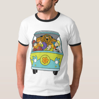 T-shirt Encombré Dans La Machine Mystérieuse