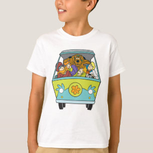 T-shirt Encombré Dans La Machine Mystérieuse