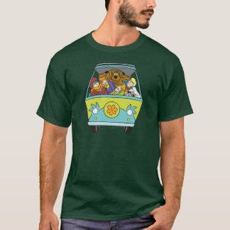 T-shirt Encombré Dans La Machine Mystérieuse