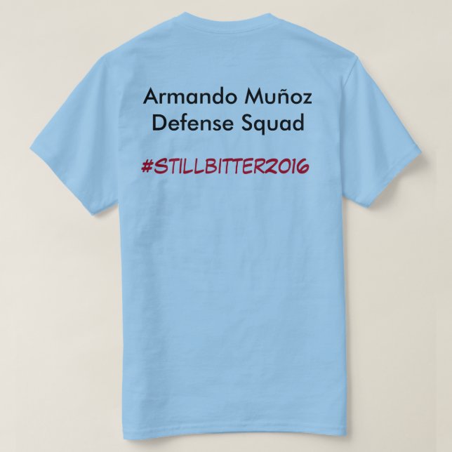 T-shirt Encore amer au sujet de Darwin 2k16 (Design dos)