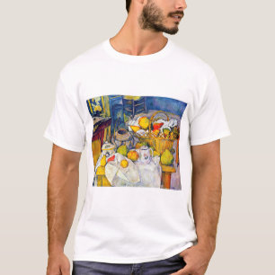 T-shirt Encore la vie avec panier de fruits, Paul Cezanne