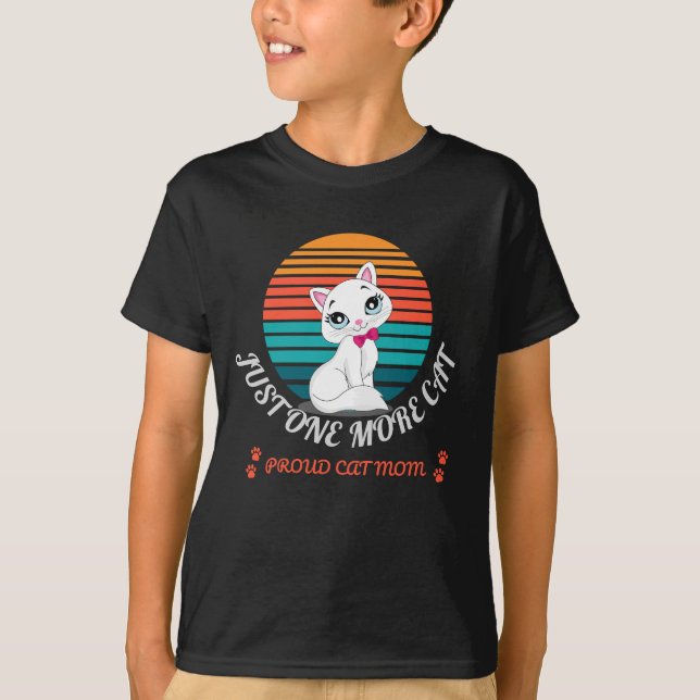 T-shirt Encore un chat (Devant)