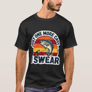 T-shirt Encore un lancer je le jure