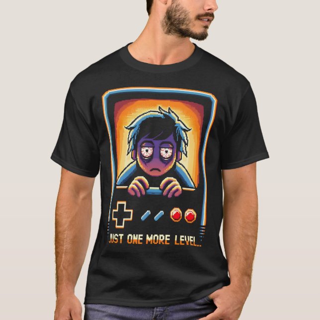 T-shirt Encore un niveau... (Devant)
