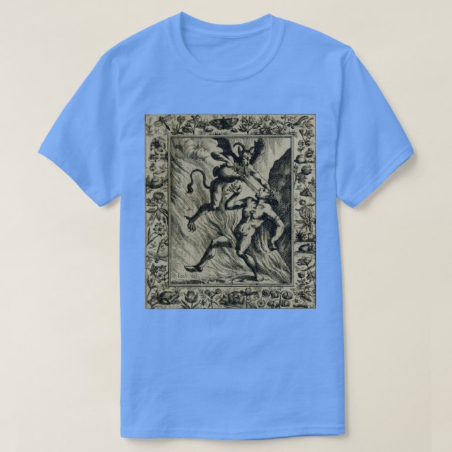 T-shirt Encore une grande image d'aller en enfer (Design devant)