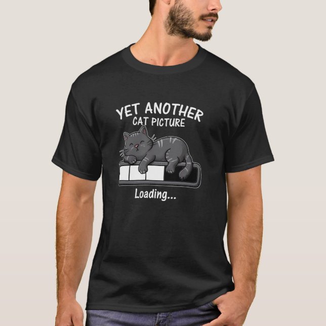T-shirt Encore une image de chat en chargement (Devant)