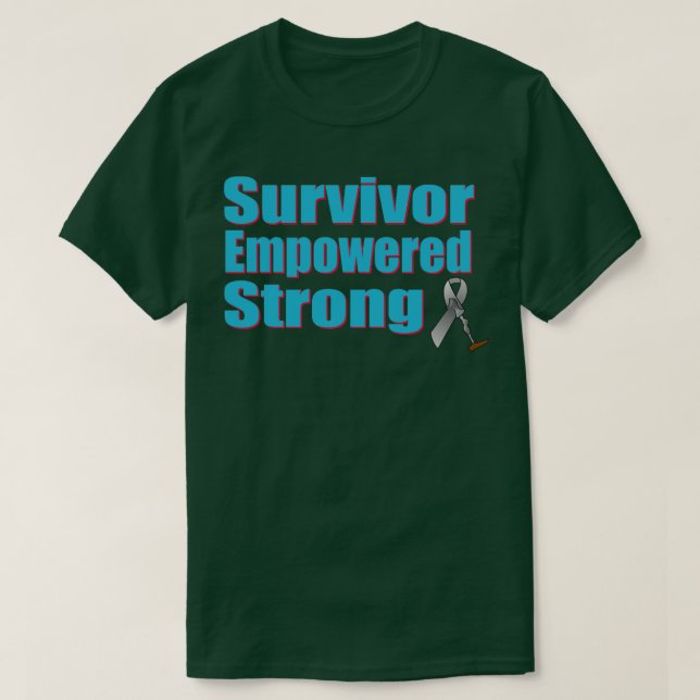 T-shirt Encouragement du graphique des amputés (Design devant)