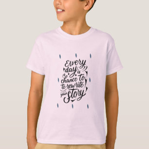 T-shirt Encourager la croyance en vous-même Conception de 
