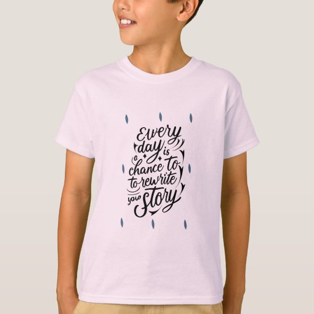 T-shirt Encourager la croyance en vous-même Conception de  (Devant)