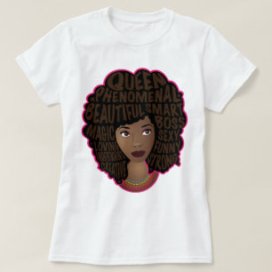 T-shirt Encourager les femmes noires