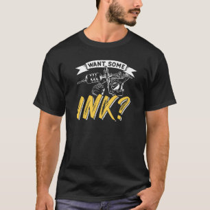 T-shirt Encre Artiste Tatouage Encre