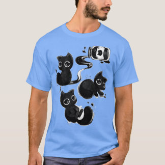 T-shirt Encre de chat magique