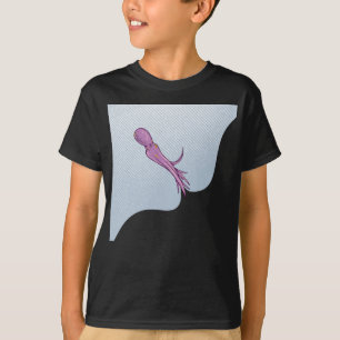 T-shirt encre de seiche de poulpe