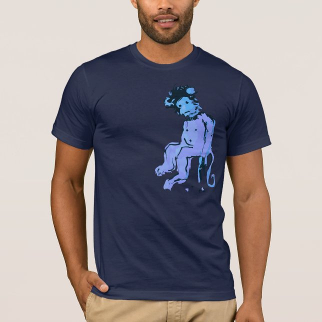 T-shirt encre de singe (Devant)