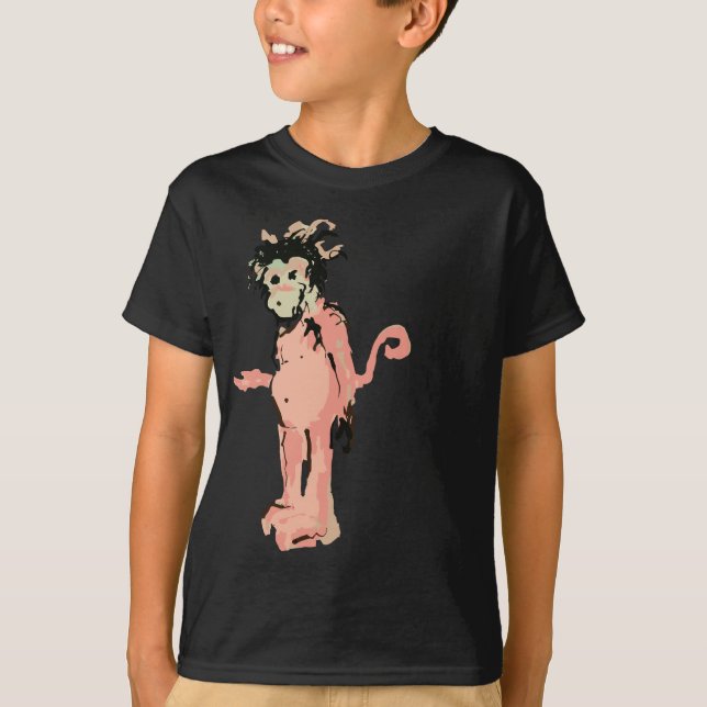 T-shirt encre singe (Devant)
