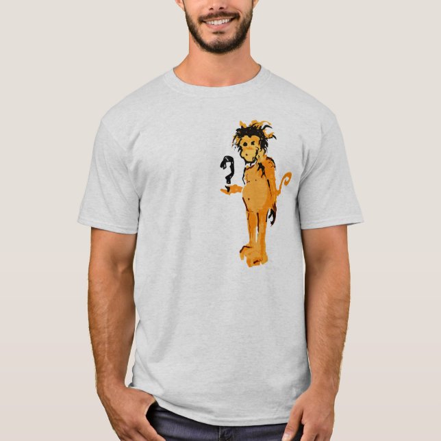 T-shirt encre singe (Devant)