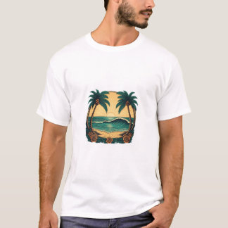 T-shirt Encre tropicale